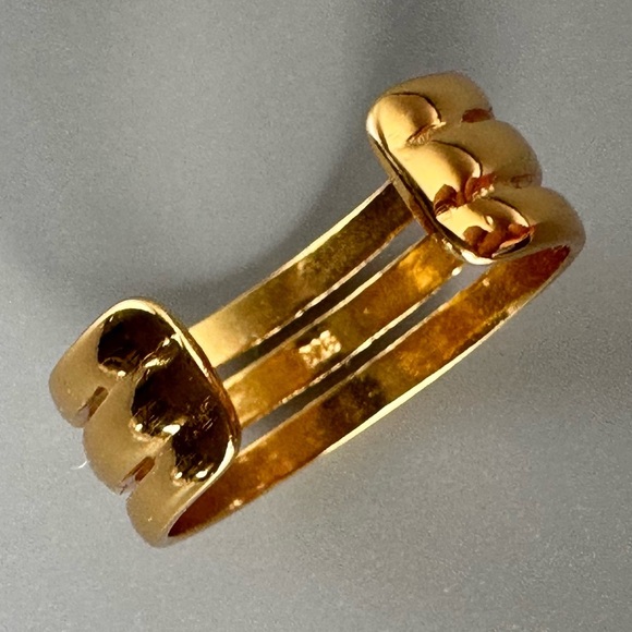 14k Gold Vermeil Toe Ring - Picture 6 of 9